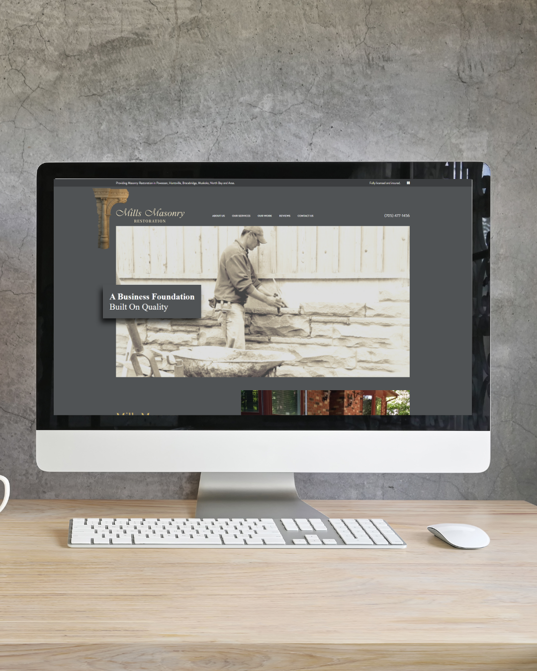 Mills Masonry Mobile Project Image