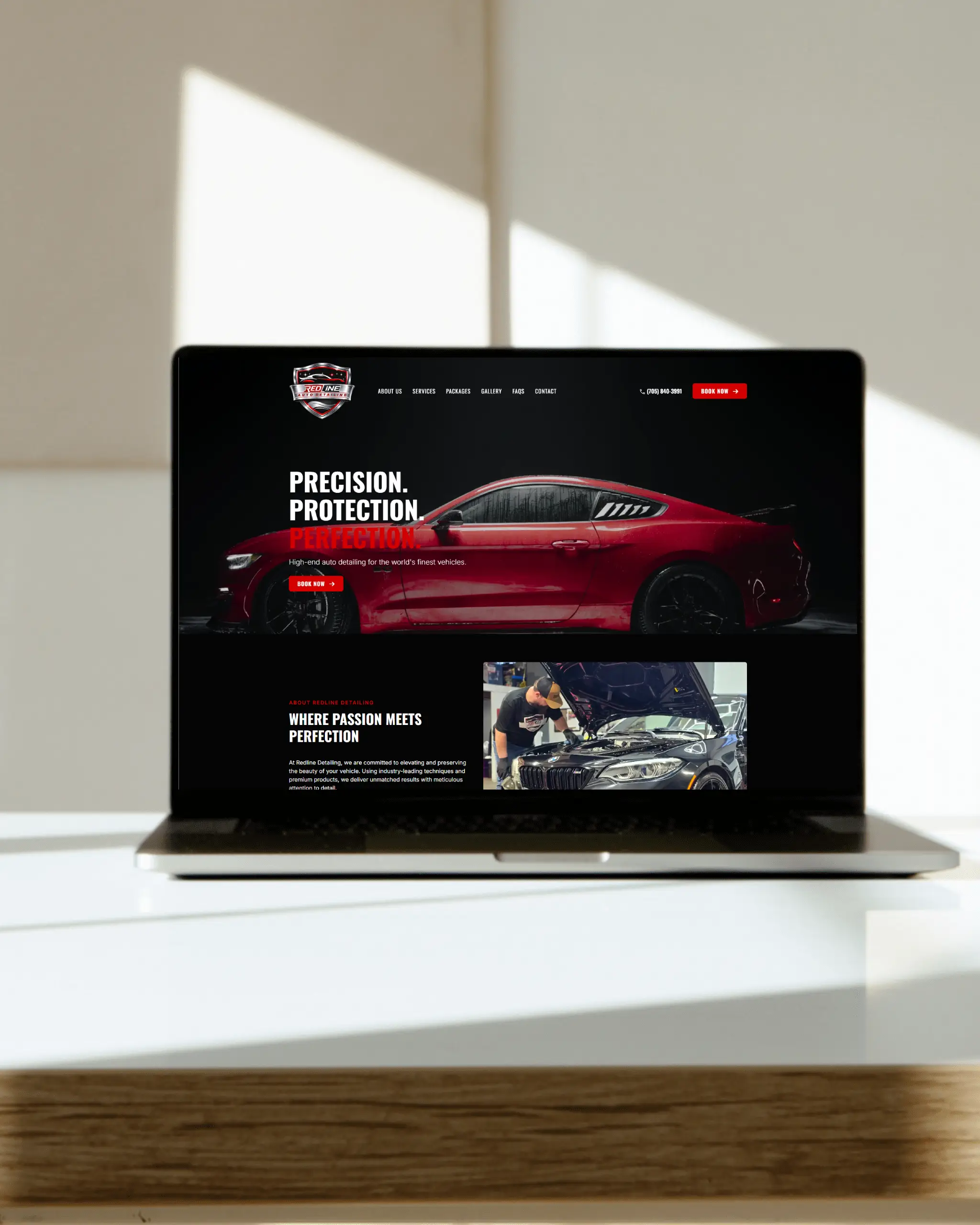 Construction Company Web Design Case Study for Ingenuity